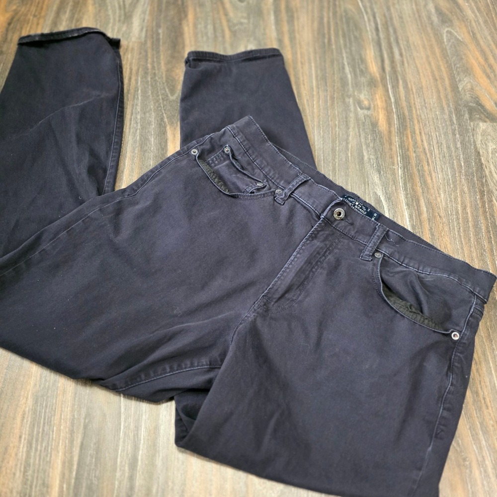 Lucky Brand Mens 5 pocket pants 36x32 Dark Wash Straight Leg Casual Work Wear